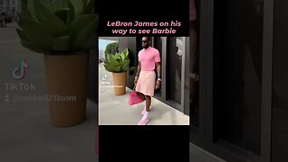 Lebron James Going to See Barbie