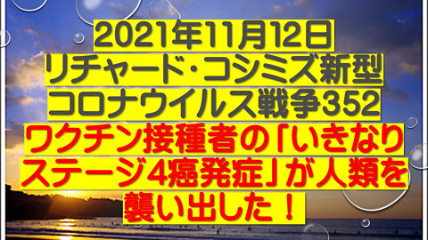 2021.11.12 リチャード・コシミズ新型コロナウイルス戦争３５２