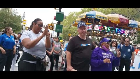 The National Day Of Remberance Walk Ceremony City Hall hosted by Harlem Mother's Save 9/25