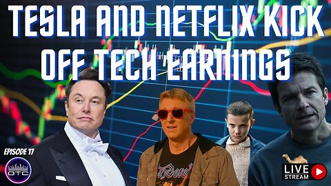 Tesla, Netflix Kick off Big Tech Earnings #tesla #netflix #tsla #nflx #earnings #stockmarket