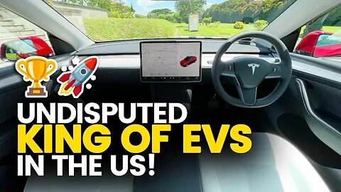 🚀 Tesla Model Y - Top Selling EVs in the US in the First Half of 2023! 🏆🚗