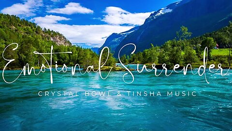 Surrendering to Feminine Yin Energy: Guided Breath Meditation | Crystal Bowl & Tinsha Music