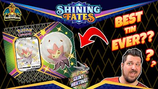 Shining Fates Shiny Eldegoss Tin | Shiny Hunting | Pokemon Cards Opening