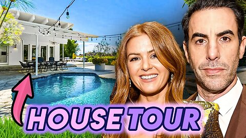 Sacha Baron Cohen & Isla Fisher | House Tour | Their London and Beverly Hills Mansions are Very Nice