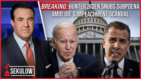 BREAKING: Hunter Biden Snubs Subpoena Amid Joe’s Impeachment Scandal