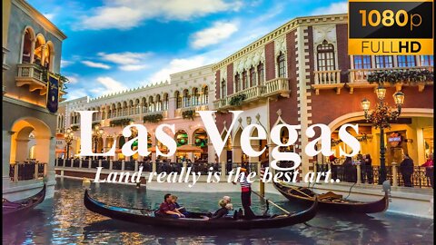 Las Vegas - scenic relaxation film with calming music
