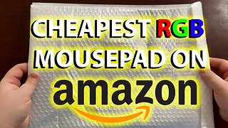 THE CHEAPEST RGB GAMING MOUSEPAD ON AMAZON