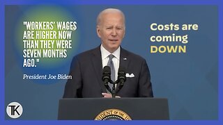 Biden: ‘As Inflation Is Going Down, Take Home Pay for Workers Is Going Up