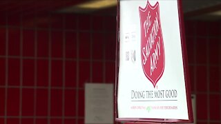 Salvation Army hands out meals to families in need
