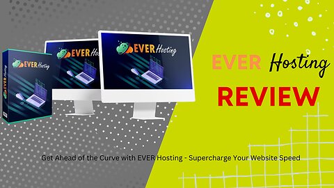 Get Ahead of the Curve with EVER Hosting "Demo Video"- Supercharge Your Website Speed
