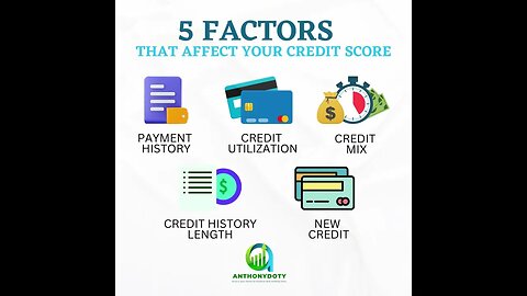 📊 5 Crucial Factors Impacting Your Credit Score!