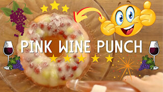 Pink Wine Punch Recipe