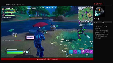 Trek2m is Playing Fortnite with friends Eazy his Brother Lucky and Puppy Day 570