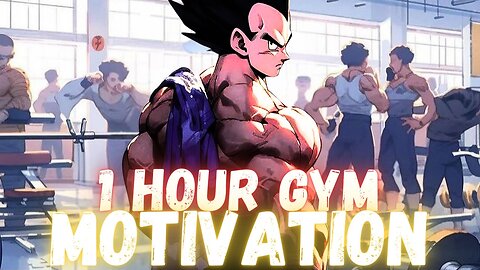 *WARNING - Flashy Lights"| 1 hour of Dragon Ball MOTIVATION for THE GYM! | Prince Vegeta Motivation