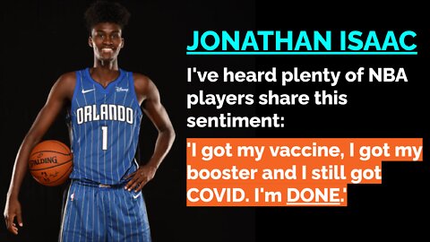 Plenty of NBA players won't get booster according to professional basketball player Jonathan Isaac