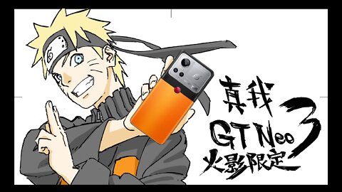 GT Neo3 Naruto limited edition | Dramatic unboxing