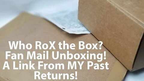Who RoX the Box? Epic Fanmail Unboxing - Piece of MY History Magazines, Memorabilia and More!