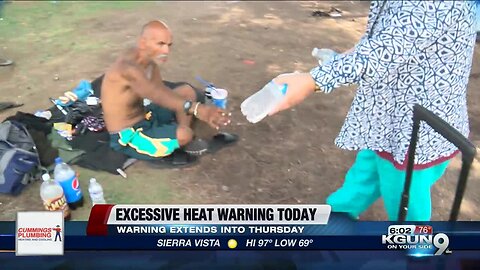 Excessive heat in Tucson could lead to heat-related illness