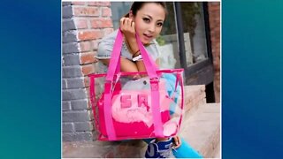 Transparent Bag Trends 2022 Futuristic Accessory Look book Fashion Trends