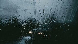 how to fall asleep with relaxing sounds of rain in car[best use with headphones #relaxing #nature