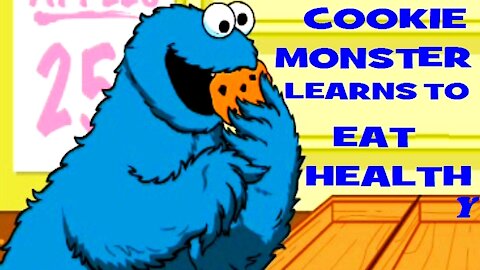 Cookie Monster Makes Healthy Food Choices - Gameplay