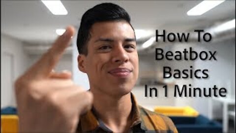 How To Beatbox Basics in 1 Minute