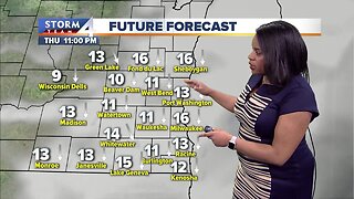Clouds clear overnight, sunshine Friday morning