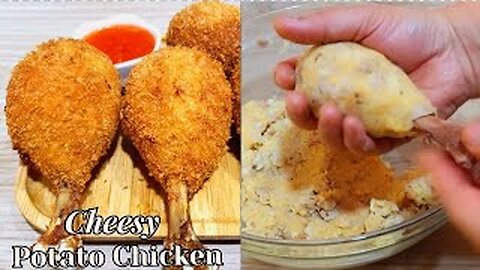 my_kitchen_menus อร่อยมาก || Crispy potato & cheesy Chicken