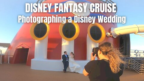 WE WENT TO A WEDDING ON A DISNEY CRUISE