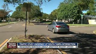 Traffic study underway at South Tampa Intersection