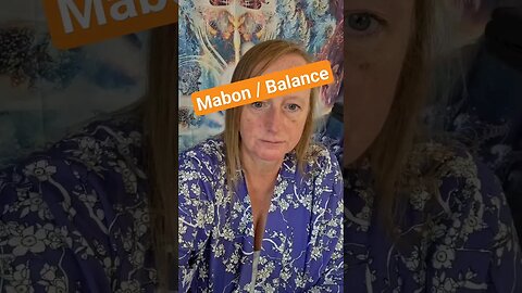 Mabon / Balance - What do you need to do to bring balance into your life? #cardoftheday #shorts