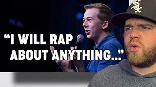 Rap About Anything?! | First Time Hearing | Chris Turner- White Boy Drops Unbelievable Freestyle