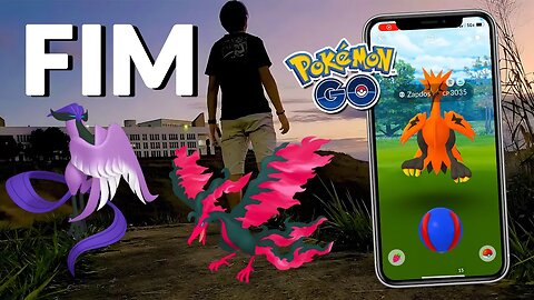 PEGUEI TODOS OS Pássaros de GALAR no Pokémon GO! O FIM DA JORNADA do Articuno, Zapdos e Moltres!