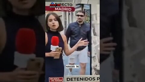 'Do you really have to grab my ass' Spanish reporter groped live on TV || News 360 ||