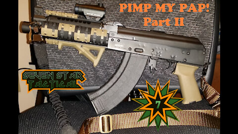 Zastava M92 Pap Part II - Removing the thread protector and installing a MI Blast Can