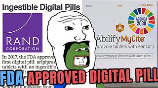 FDA Approved Digital Pill with Sensor - Abilify MyCite - IOT and IOB FDA Technology