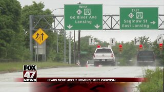 Public meeting on MDOT's plan to reduce lanes on Homer Street in Lansing Township