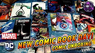 New COMIC BOOK Day - Marvel & DC Comics Unboxing May 11, 2022 - New Comics This Week 5-11-2022