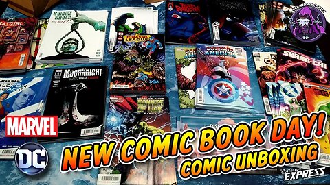 New COMIC BOOK Day - Marvel & DC Comics Unboxing May 11, 2022 - New Comics This Week 5-11-2022