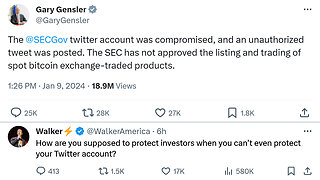 The SEC's X (Twitter) Account HACKED! Posts Fake Msg: "We Just Approved Bitcoin Spot ETFs" 👨🏻‍💻🪙