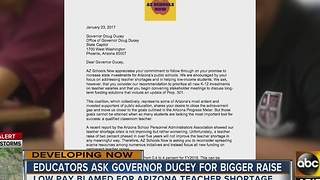 Educators ask Governor Ducey for bigger pay raise