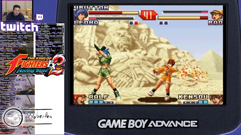 (GBA) The King of Fighters EX2 - Howling Blood - 03 - Ikari Team - Level 5