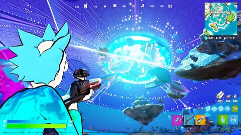 MOTHERSHIP NOW *ABDUCTING* CORAL CASTLE in FORTNITE!