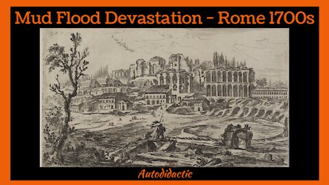 Mud Flood Devastation In Rome