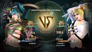 Tira (darkpaladin321) VS Tira (Amesang) (SoulCalibur™ VI: Online)