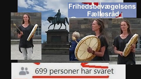 Frihedsbevægelsens Fællesråd Demo Rytterstatuen [01.06.2021]