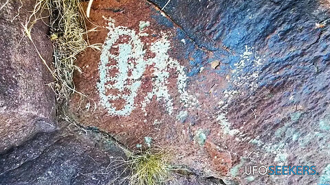 We Discovered This “Portal” Petroglyph and Ancient Fire Ring in Johnnie, Nevada