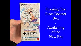 Opening One Piece Booster Box - Awakening of the New Era 2