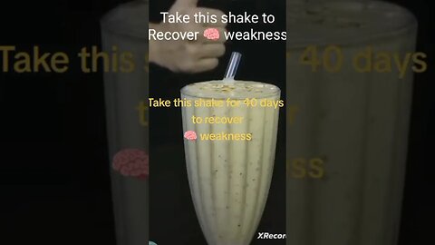 Shake to recover Brain Weakness #shake #healthydiet #weakness #brain #viral #wharsappstatus