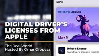 Digital Driver’s Licenses From Apple